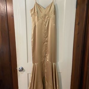 Gold Dress